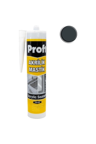 Proft Pr100 Akrilik Mastik Antrasit Gri 450 Gr Antrasit Gri