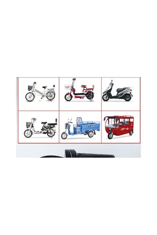 Hsgl Elcik Elektrikli Motorlar İçin Takım 3 Vites İleri-geri Siyah Elektrikli Ebıke 60261