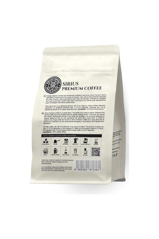 Sirius Premium Filtre Kahve House Blend 250 Gr - Öğütülmüş Aeropress