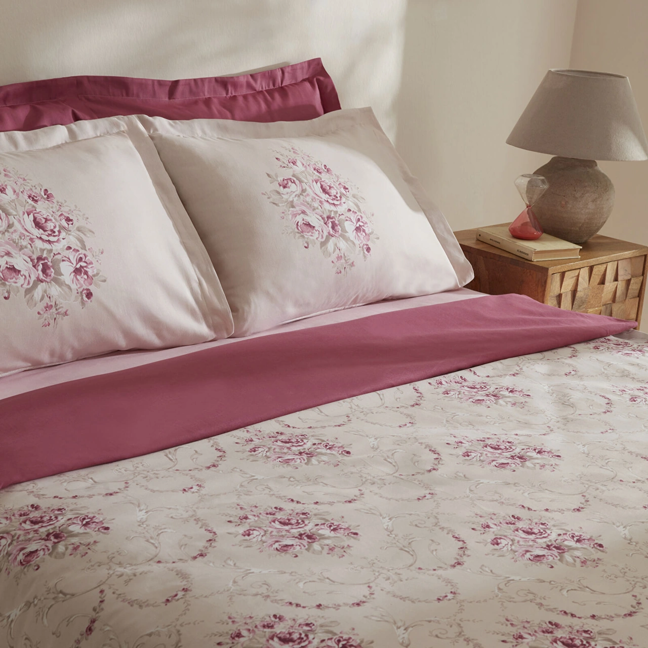Karaca Home Mayron Krep Çift Kişilik Nevresim Takımı Multicolour Renkli
