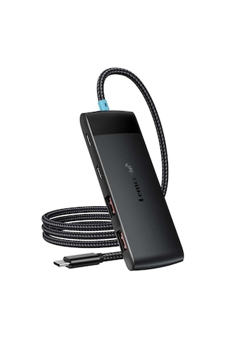 Lemorele Tc109 4 Port 10gbps Yüksek Hızlı Type-c Çoklayıcı Veri Aktarım Adaptörü 2x Type-c + 2x Usb-a 3.2 Macbook Tablet Pc