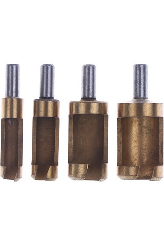 Wealthglow Adet/takım Titanyum Kaplı Fiş Kesici Delik Ahşap Kereste Matkap Ucu 6-16mm Podazz Yok Hbcv00005f3n7j Plywgt