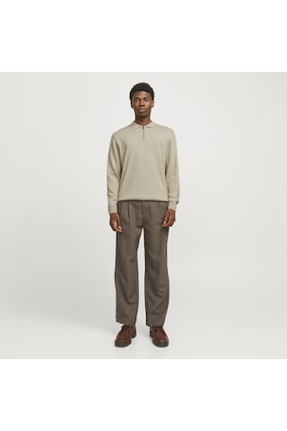 Jack & Jones Erkek Polo Yaka Uzun Kollu Triko Üst - Emil - 12268210 Çok Renkli