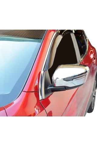 Nissan Qashqai Krom Ayna Kapağı 2 Parça Abs 2014-2020 Arası