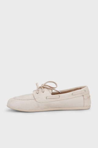 Pierre Cardin Süet Loafer Ayakkabı Bayan Ayakkabı Pc56300 Bej