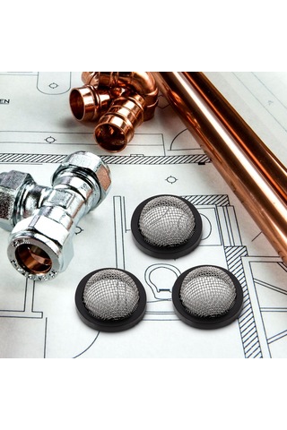 30 Adet Paslanmaz Çelik Filtre Hortumu Yıkayıcıları Giriş Hortumu Ekran Yıkayıcıları Tamir Takımı