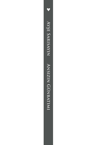 Ansızın Günbatımı - Ayşe Sarısayın - Can Yayınları