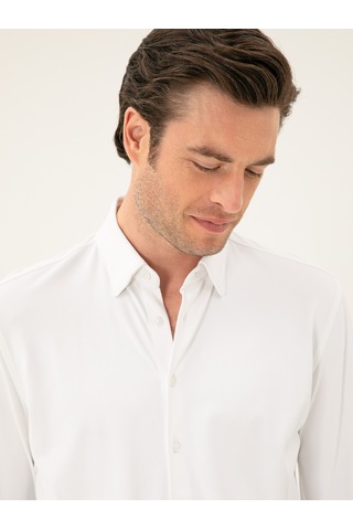 Cacharel Beyaz Slim Fit Gömlek 15841036