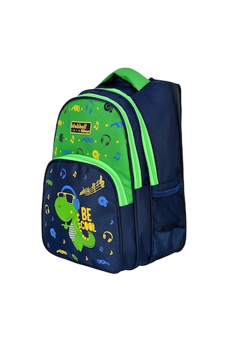 Waddell Dinazor Baskılı Beslenmeli İlkokul Çantası 3006