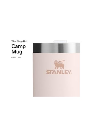 Classic Legendary Camp Mug Paslanmaz Çelik Termos Bardak, Pembe Kuvars Rose Quartz , 0.23 Litre