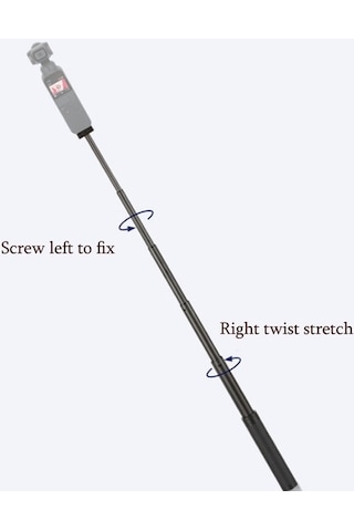 Tongxida Yc667c Uzatma Çubuğu Sabitleyici Özel Selfie Uzatma Çubuğu Feiyu G5 / Spg / Wg2 Gimbal, Djı Osmo Pocket / Pocket 2 İç