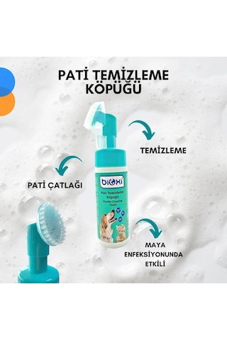 Bioxi Pati Temizleme Köpüğü 150 Ml Ucu Fırçalı Köpük Pompalı