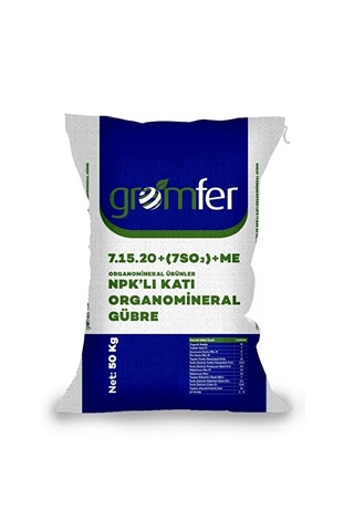 7.15.20+7 So3 Organomineral Gübre 50 KG