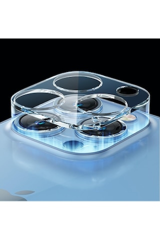 Vendas Apple Uyumlu iPhone 13 Pro (13 Pro) Temperli Cam Şeffaf Kamera Lens Koruyucu
