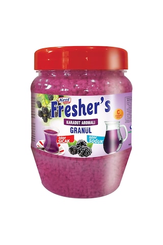 Kent Boringer Fresher's Karadut Aromalı Granül İçecek 300 Gr X 4 Adet 300 G