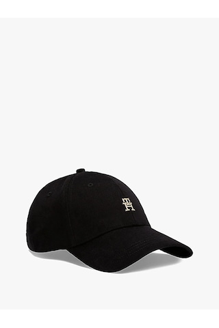 Tommy Hilfiger Th Elevated Chıc Cap Kadın Siyah Şapka - Aw0aw17631 Siyah