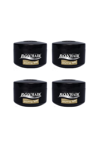 Bonhair Profesyonel Styling Wax 4 x 140 ML