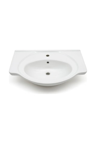 Ece Banyo - Aruva Etajerli Lavabo 66 Cm Beyaz - 3508