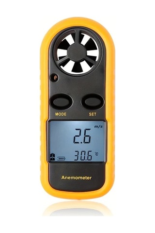 Boatshop1 Digital El Tipi Ruzgar Hizi Olcer Gm816 30m S Akilli Anemometre Hava Ruzgar Olcegi Anti Yirtilma Pil Dahil Degil