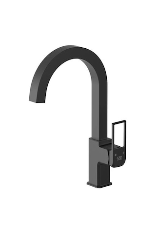 Gpd Quadro MTL190-S Tek Gövde Lavabo Bataryası Siyah