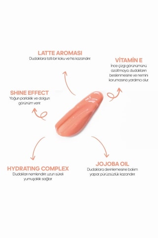 Wemara Latte Lip Gloss