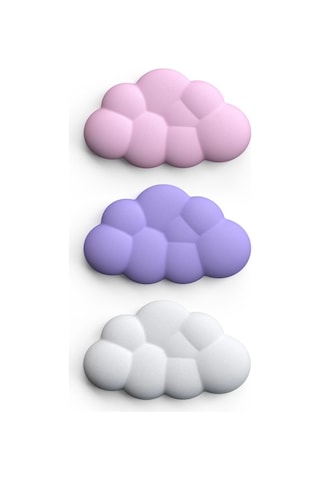 Bulut Bilek Desteği Hafızalı Köpük Mouse Pad Ofis Masaüstü Bilek Desteği Mor