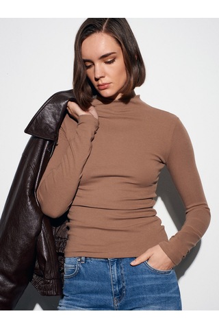 Dilvin 31433 Dik Yaka Top - Vizon