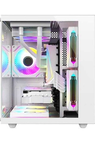 Xaser Sova Cube X60 R7-5700X 32 GB 1 TB M.2 NVME SSD 16 GB RTX5060TI Free Dos Masaüstü Oyuncu Bilgisayarı
