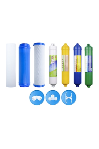 Açık Kasa Su Arıtma Cihazı 7'li Filtre Set
