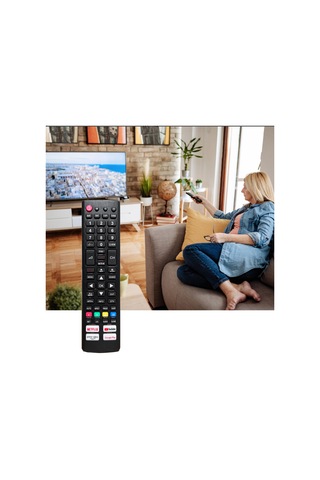 Maiyame Çok Markalı Led Lcd Tv'ler İçin Ağ Platformu Düğmelerine Sahip Evrensel Tv Uzaktan Kumanda Uzaktan Kumanda