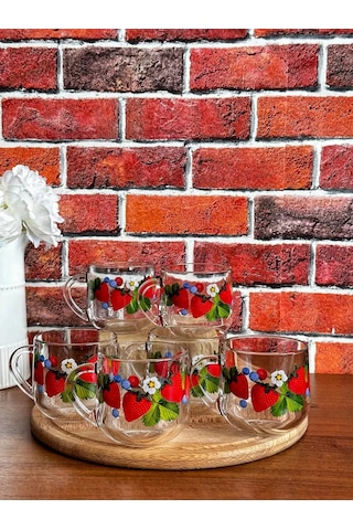 Osz 300ml Bardak 6'lı Cam Bardak 215133761 Beyaz