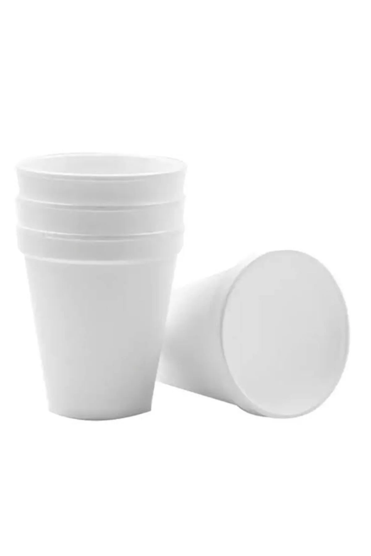 40 Lı 100 Ml Köpük Bardak Tek Kullanımlık Mini Bardak Sıcak & Soğuk İçecekler İçin Diğer