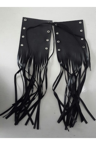 Mts Elcik Kılıfı Deri Püsküllü Siyah