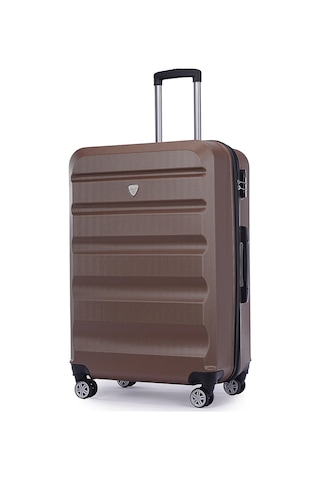 Wexta Wx-330 Diamond Serisi Gold Büyük Boy Valiz Gold