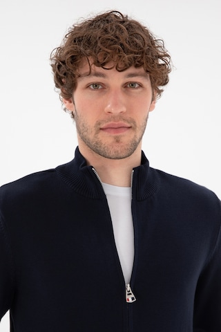 U.s. Polo Assn. Erkek Lacivert Hırka Triko 50298268-vr033 Lacivert