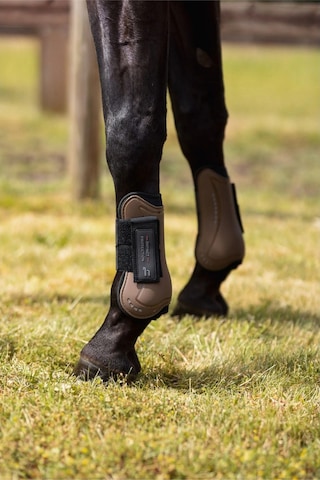 Horze Armour Cool Tozluklar, Bambu Astar, Havalandırmalı Pu Kabuk, Sportif Tasarım At Koşu Ekipmanları Kahverengi