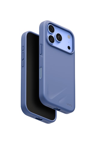 Apple iPhone Uyumlu 18 Pro Kılıf Sıvı Silikon Lino 2.5 Metreden Düşmeye Dayanıklı Soft Yumuşak Magsafe Kapak Mavi