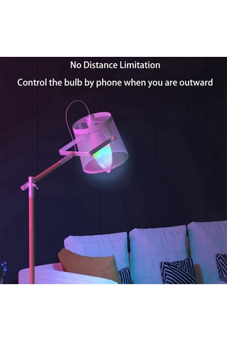 Wifi Rgb Ampul Uzaktan Kumanda Ve Ses Kontrolü 7w