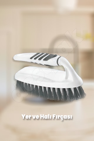 Banyo Bulaşık Lavabo Toz Alma ve Halı Fırça Seti 5'li