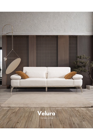 Losso 3+3+1 Koltuk Takımı & Oturma Grubu Beyaz