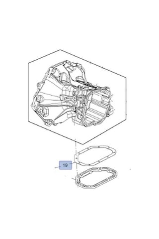 Opel Vectra A F17 Şanzıman Alt Kapak Contası Topran Marka 206470346