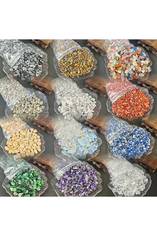 Willowhaven 110g Ametist Ezilmiş Taş Koleksiyonu: Dıy, Saksı Ve Akvaryum Dekorasyonu