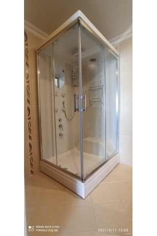90x120 Oturmalı Duş Üstü Kompakt Sistem
