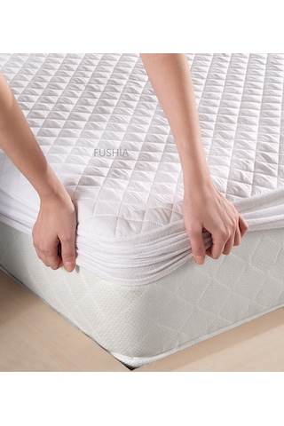 Kapitone Fitted Full Kenar Su Sıvı Geçirmez Yatak Koruyucu Alez I Çarşaf I Tek & Çift Kişilik