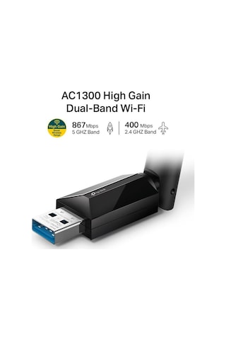 TP-Link Archer-T3U-Plus AC1300 High Gain Wireless Dual Band Usb Adapter