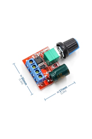 5A 35V Mini Dc Motor Hız Kontrol Devresi