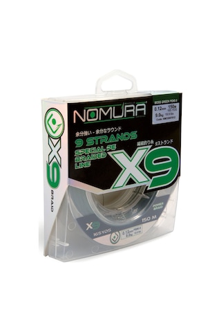 Nomura Braid X9 Moss Green 150 Mt Örgü İp 0,16mm