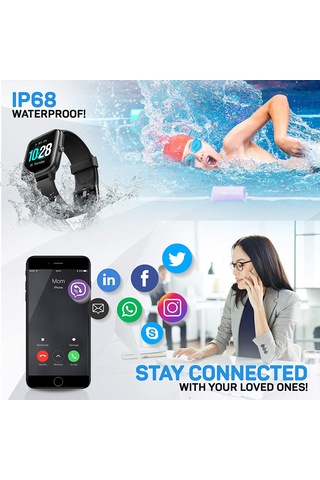 Singree Akıllı Saat Id205l Ip68 Su Geçirmez