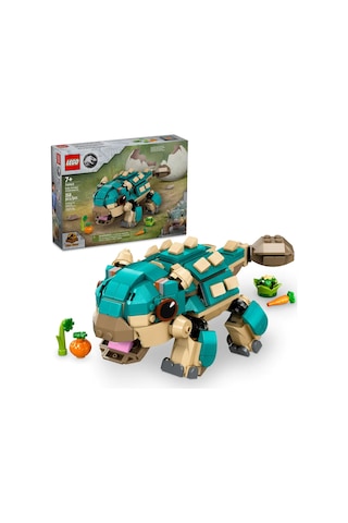 LEGO® Jurassic World Yavru Bumpy: Ankylosaurus 76962 - 7 Yaş ve Üzeri  Kretase Kampı Hayranları için Yaratıcı Oyuncak Yapım Seti (358P)