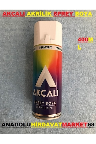 Akçalı Sprey Vernik 400Ml Saten Vernik Akrilik Vernik
